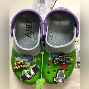 NWT Toy Story Buzz light year Crocs